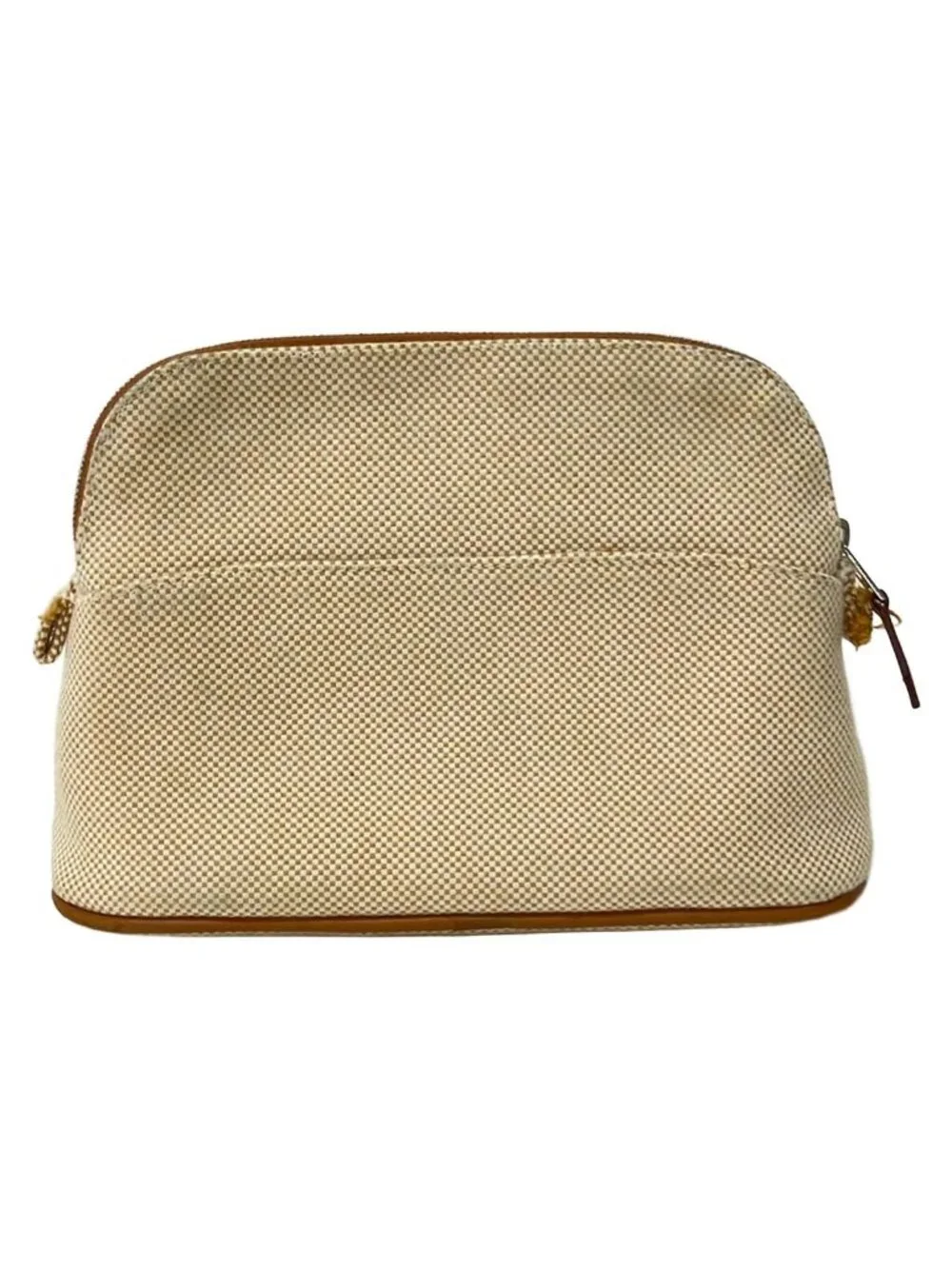 Hermes Pouch Bolide 20 Casaque Mini Miel Leather